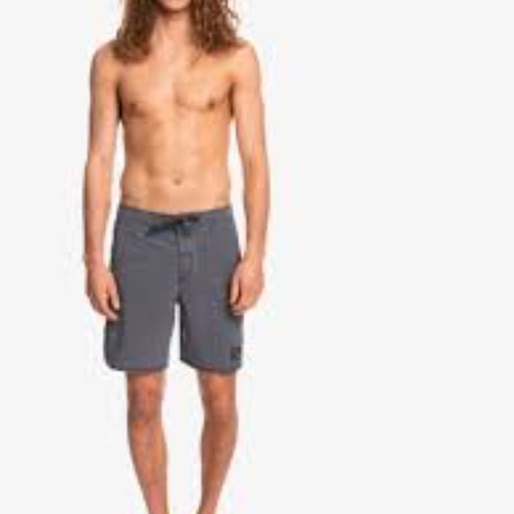 NWT!! Quiksilver Original Arch Washed Boardshort 18" Size 40 - Picture 1 of 6